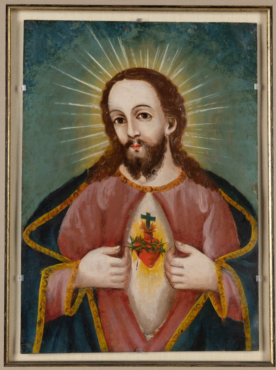 La Sagrada Corazon de Jesus - The Sacred Heart of Christ by Unknown 