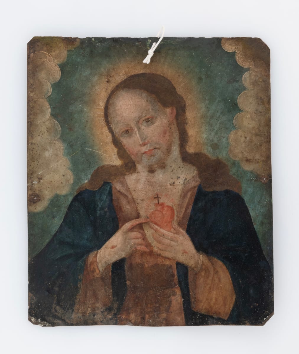 El Sagrado Corazón de Jesús, The Sacred Heart of Christ by Unknown 