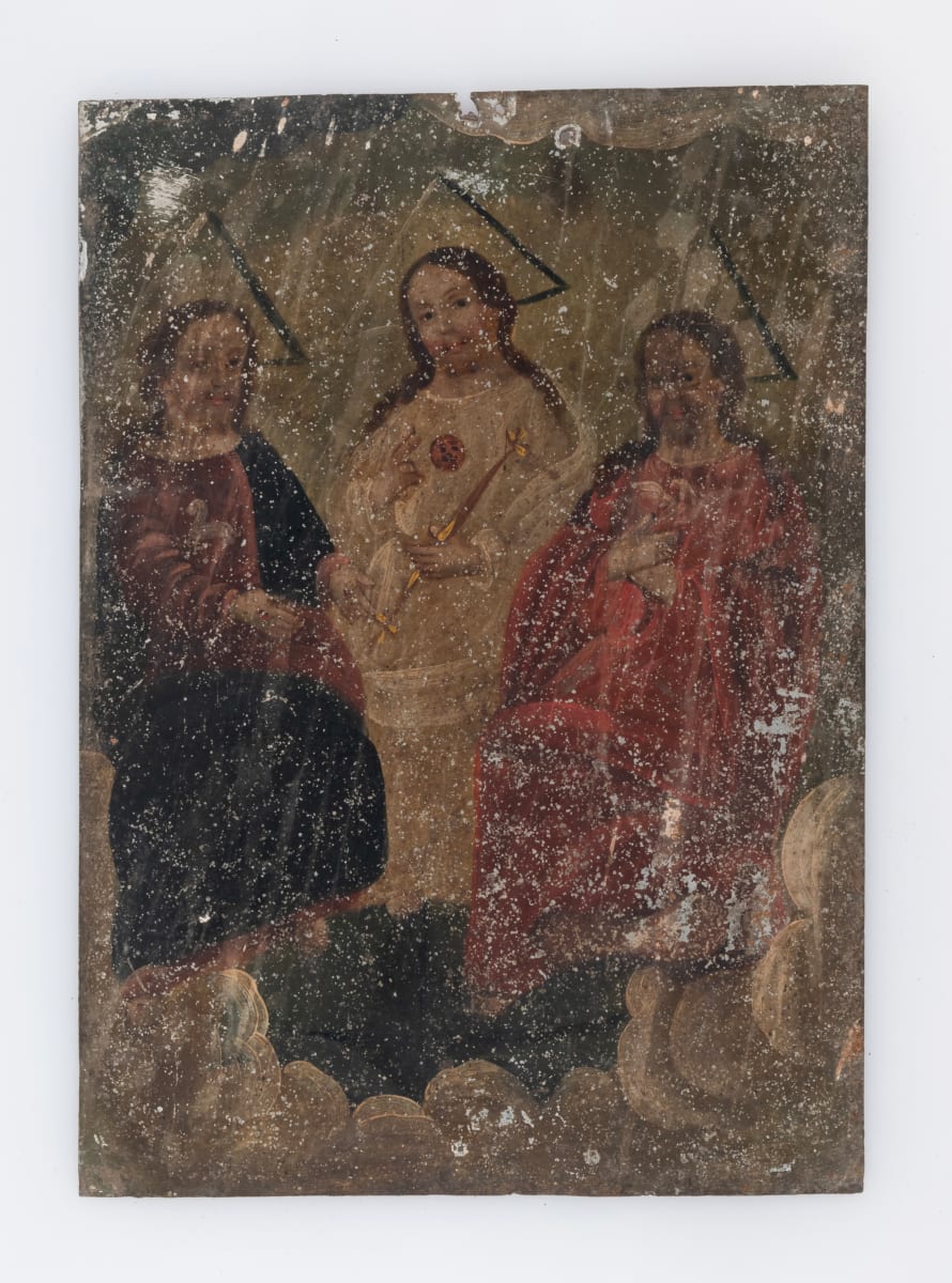 La Santísima Trinidad, The Holy Trinity by Unknown 