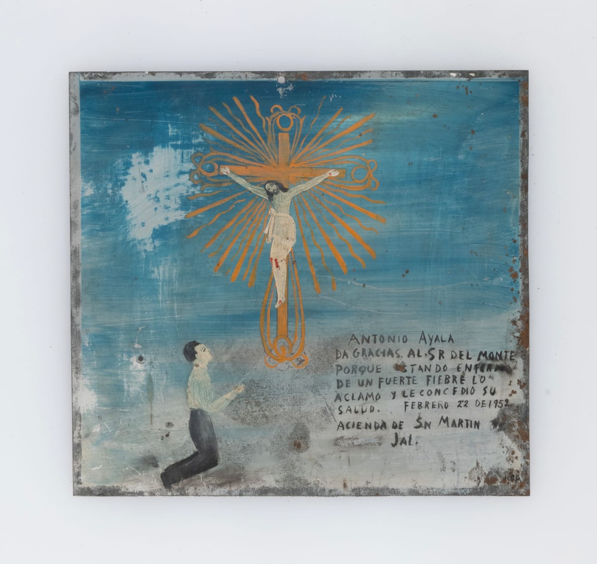 Ex-Voto: El Señor del Monte, Our Lord of the Mountain by Unknown 