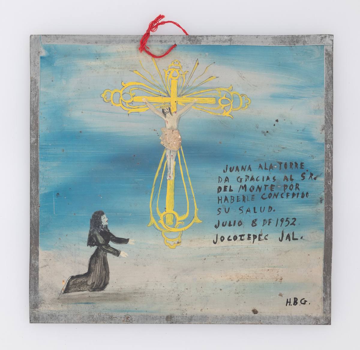 Ex-Voto: El Señor del Monte, Our Lord of the Mountain, 1952 by Unknown 