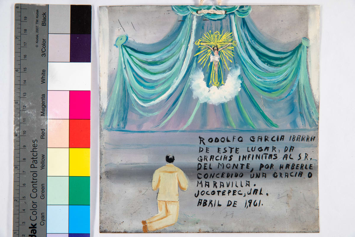 Ex-Voto: El Señor del Monte, Our Lord of the Mountain, 1961 by Anonymous  Image: Photo Credit: Emmanuel Ramos-Barajas