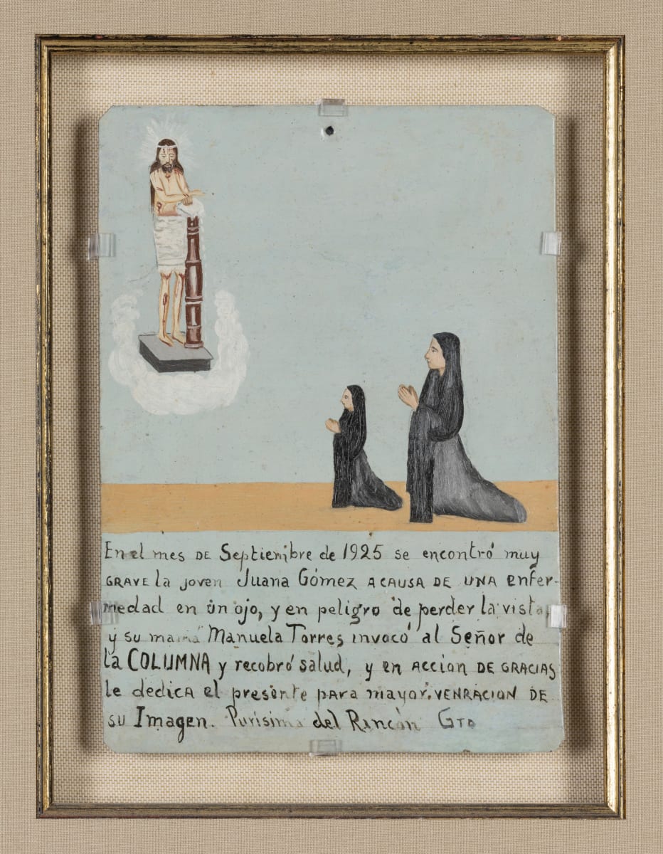 Ex-Voto: El Señor de la Columna, Lord of the Column, 1925 by Unknown 