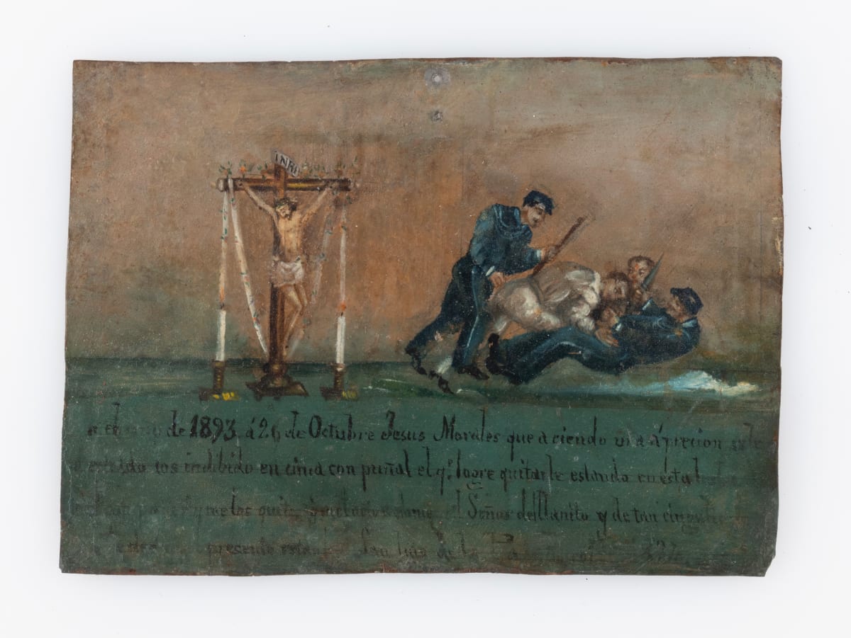 Ex-Voto: Señor del Llanito, Lord of the Plain, 1893 by Unknown 