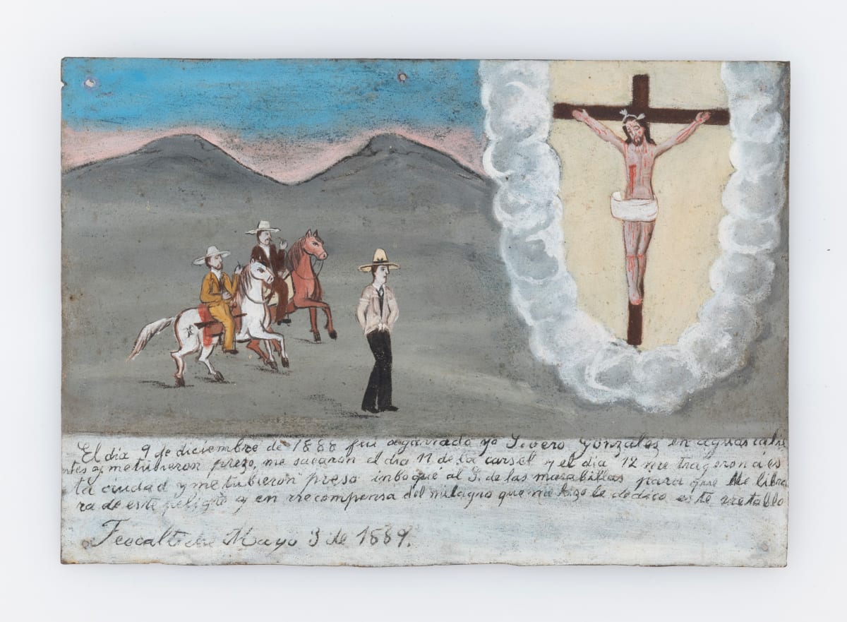 Ex-Voto: Señor de la Maravillas, Lord of Marvels, 1889 by Unknown 