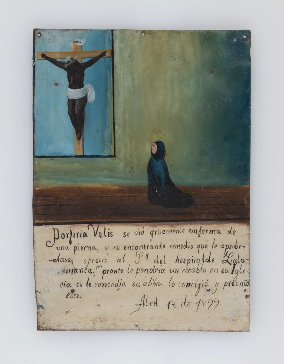 Ex-Voto: Señor del Hospital de Lalamanca, Lord of the Hospital of Lalamanca, 1899 by Unknown 