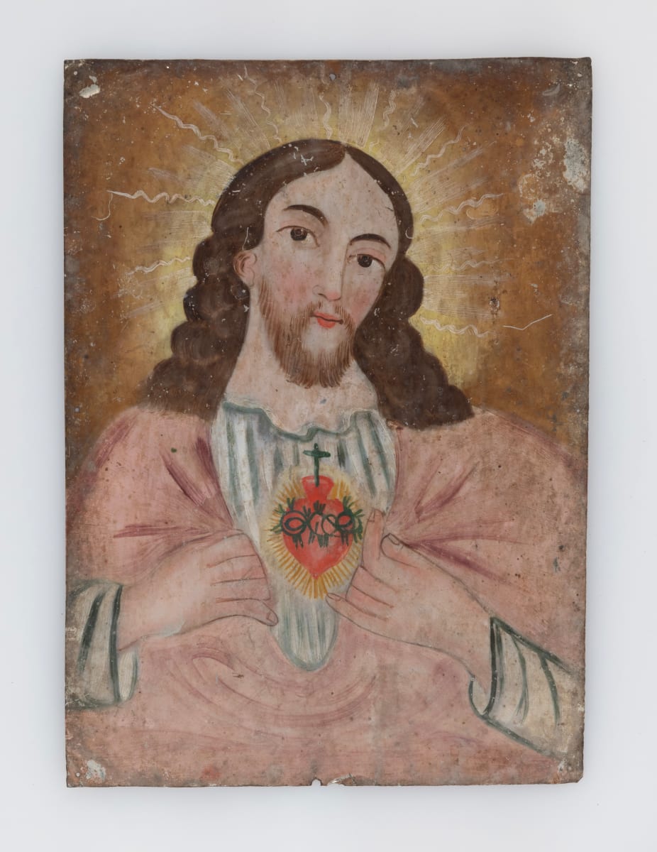 El Sagrado Corazón de Jesús, The Sacred Heart of Christ by Unknown 