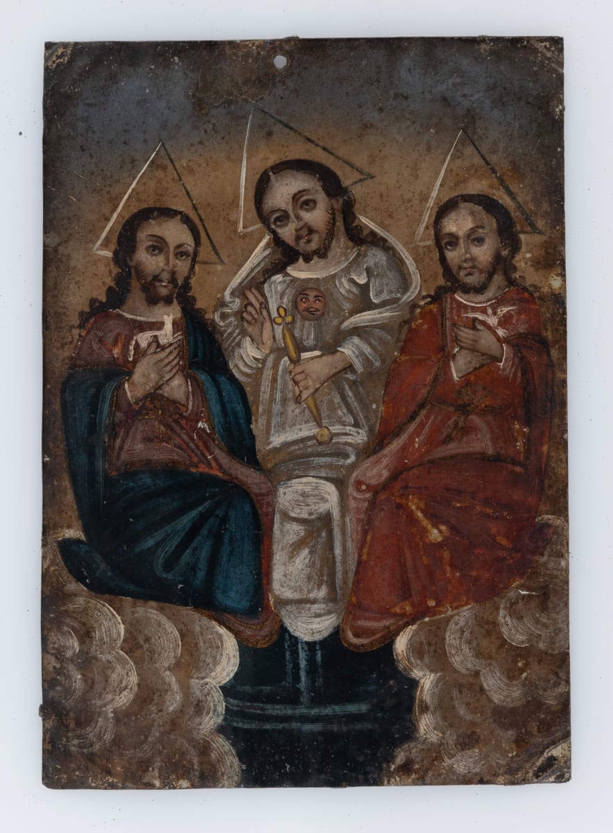 La Santísima Trinidad, The Holy Trinity by Unknown 
