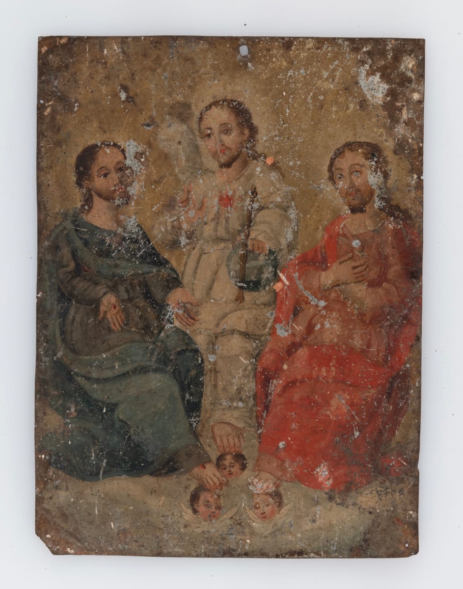 La Santísima Trinidad, The Holy Trinity by Unknown 