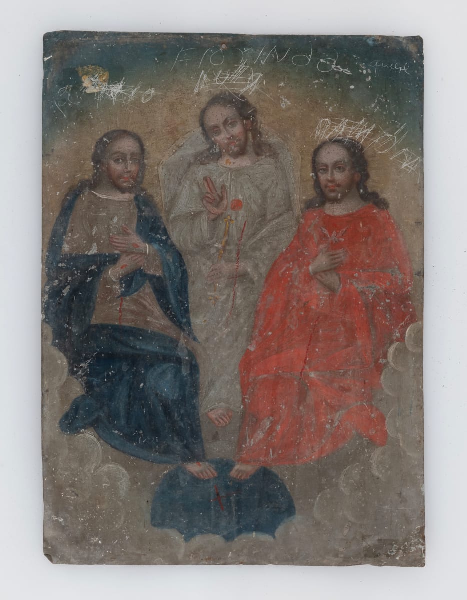 The Trinity - Las Santisima Trinidad by Unknown 