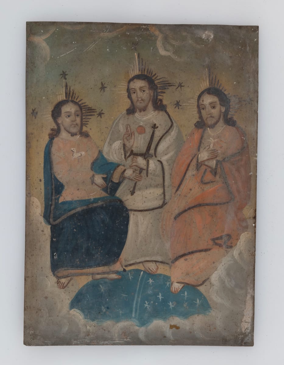 La Santísima Trinidad, The Holy Trinity by Unknown 