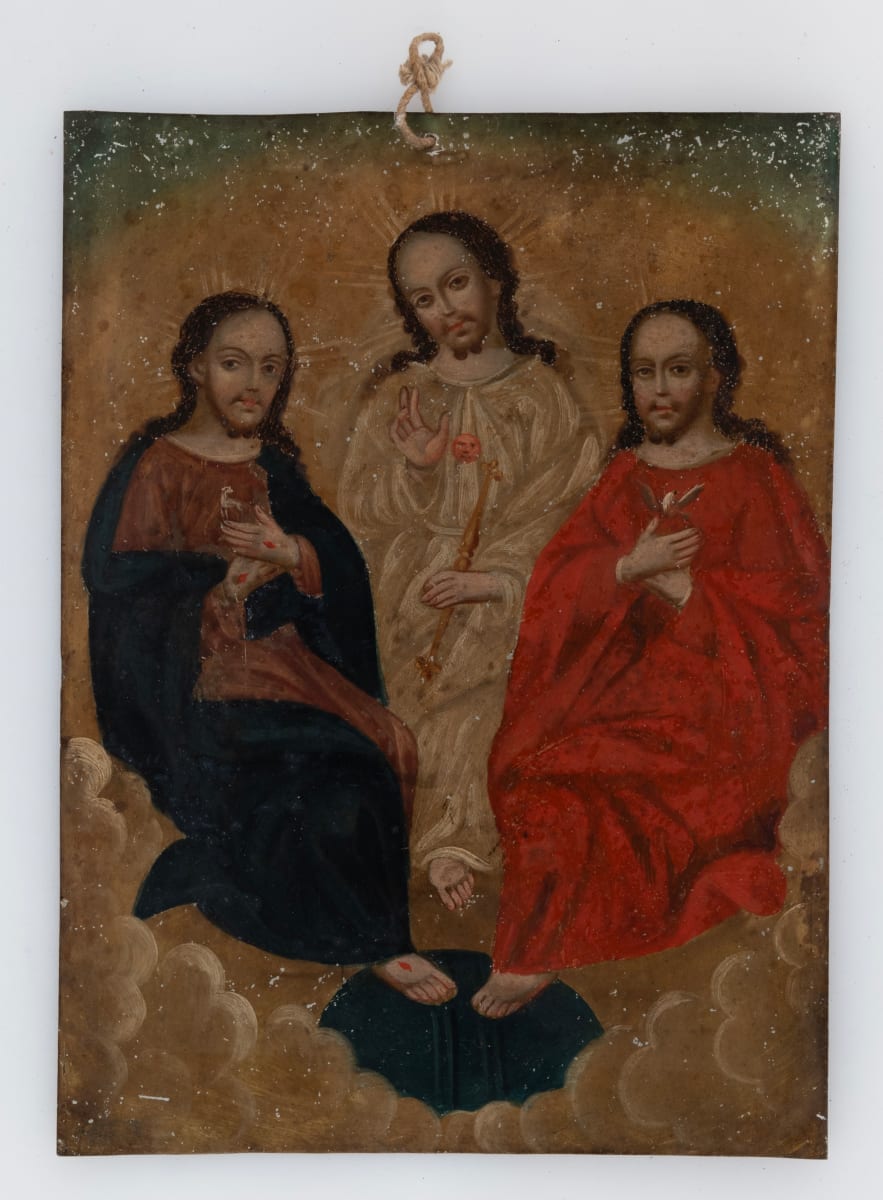 The Trinity - Las Santisima Trinidad by Unknown 