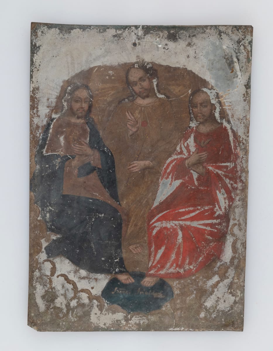 La Santísima Trinidad, The Holy Trinity by Unknown 