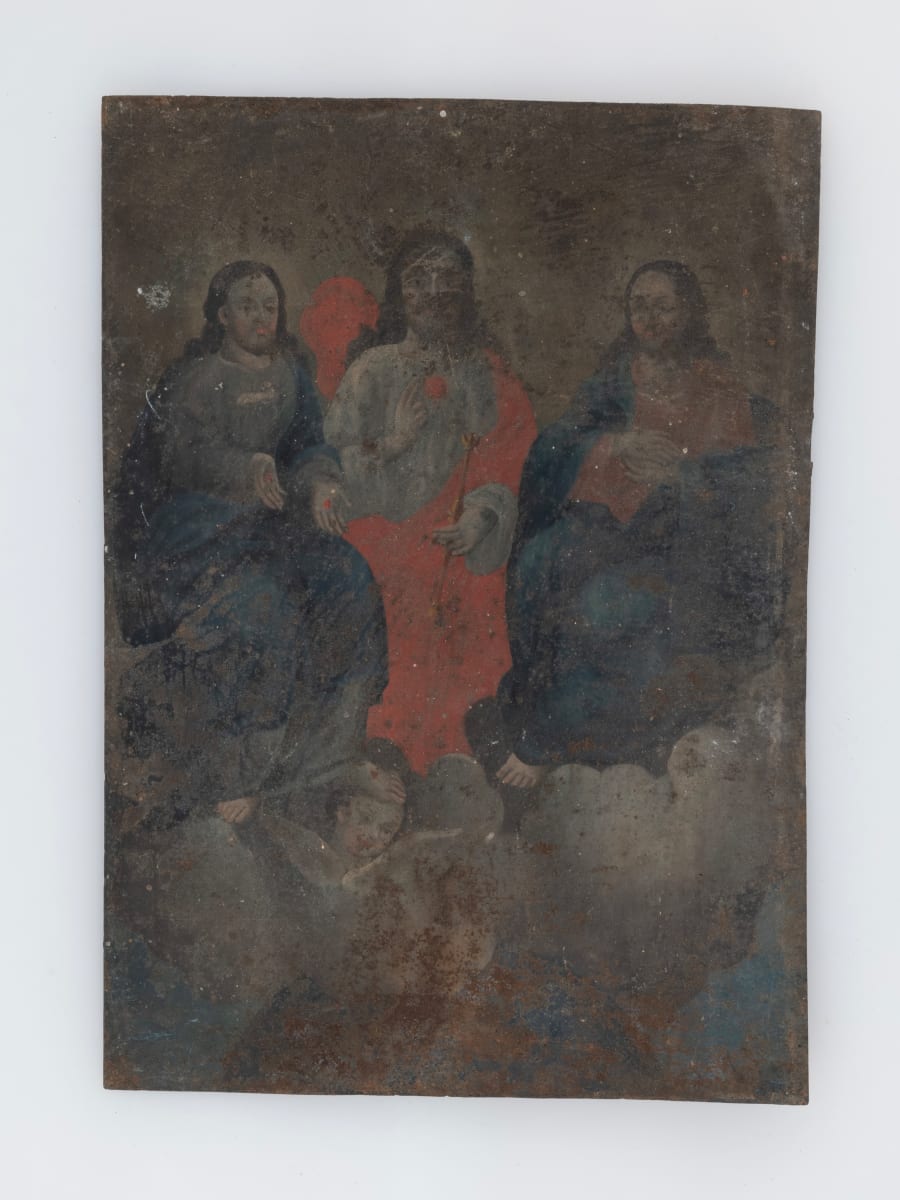La Santísima Trinidad, The Holy Trinity by Unknown 