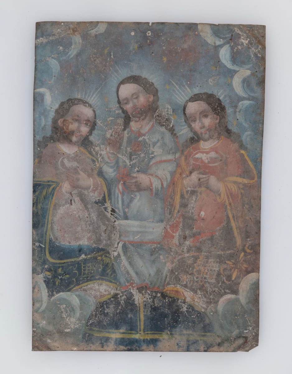 La Santísima Trinidad, The Holy Trinity by Unknown 