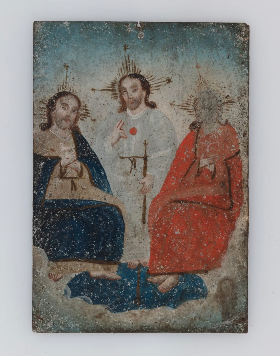 La Santísima Trinidad, The Holy Trinity by Unknown 