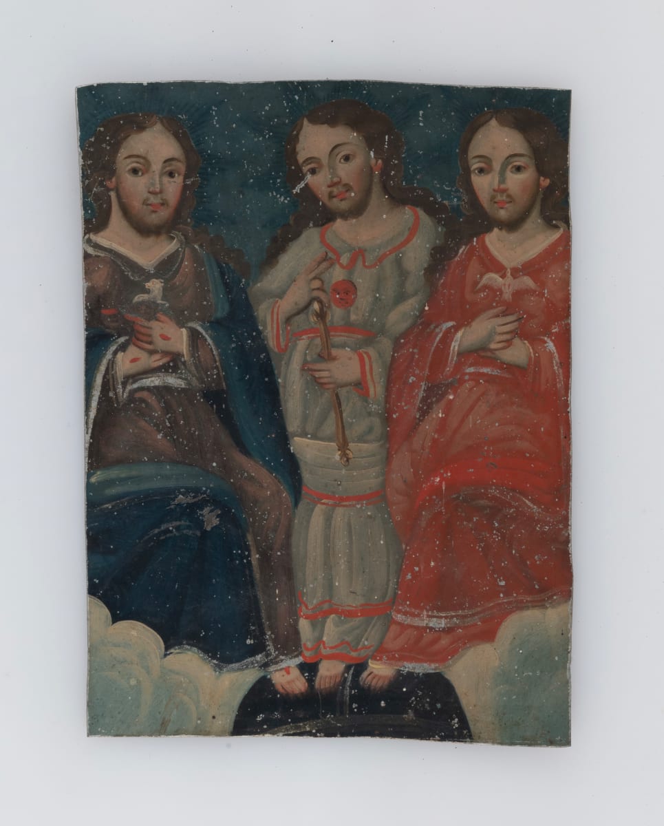 La Santísima Trinidad, Holy Trinity by Unknown 