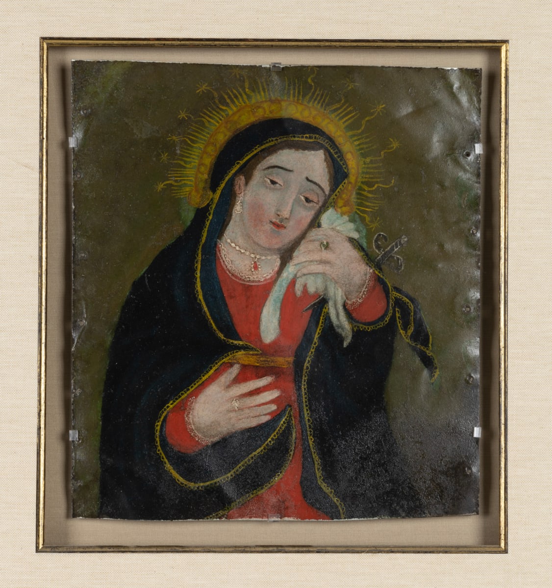 Nuestra Señora de los Dolores, Our Lady of Sorrows by Unknown 