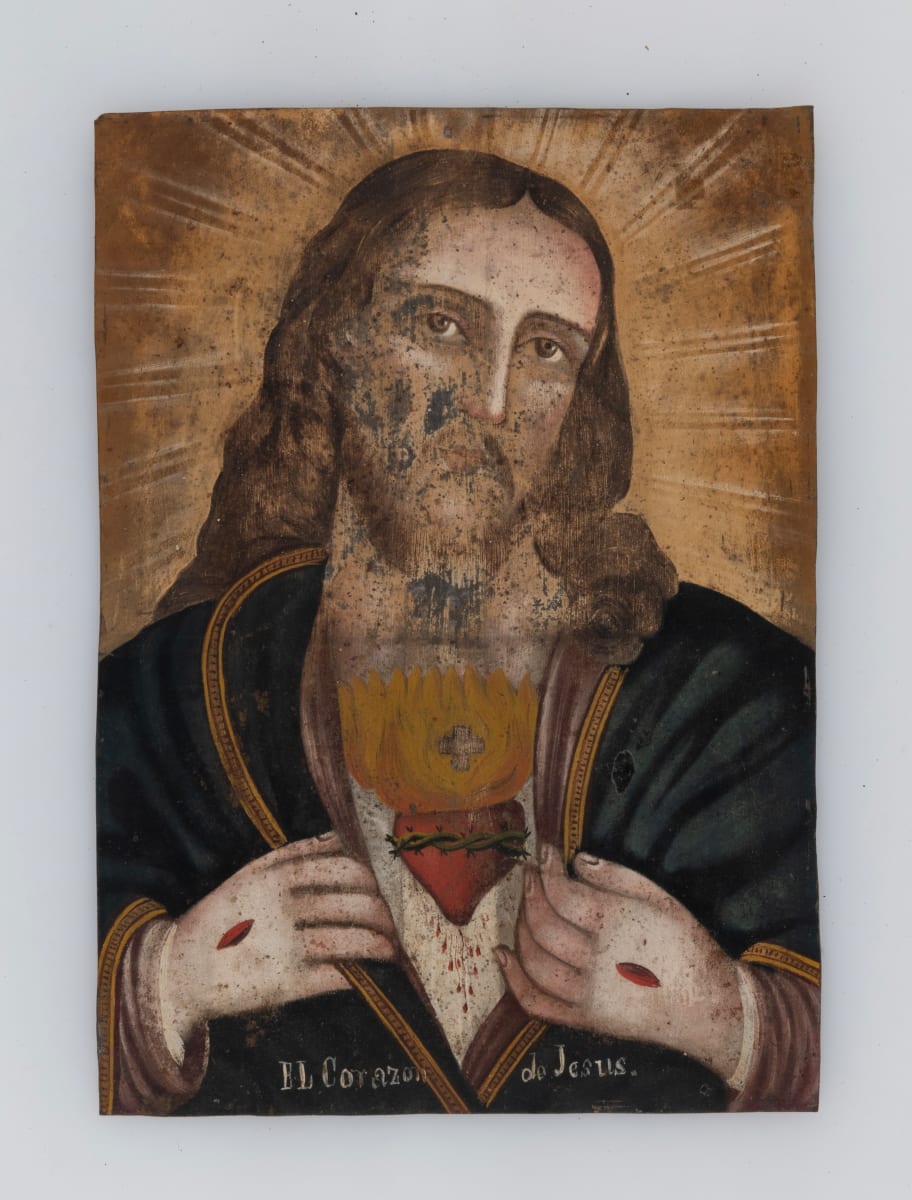 El Sagrado Corazón de Jesús, The Sacred Heart of Jesus by Unknown 