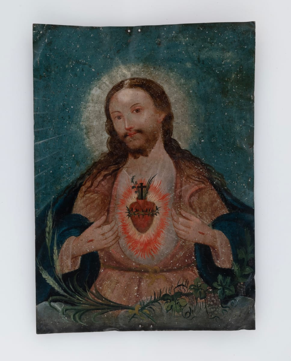 El Sagrado Corazón de Jesús, The Sacred Heart of Christ by Unknown 