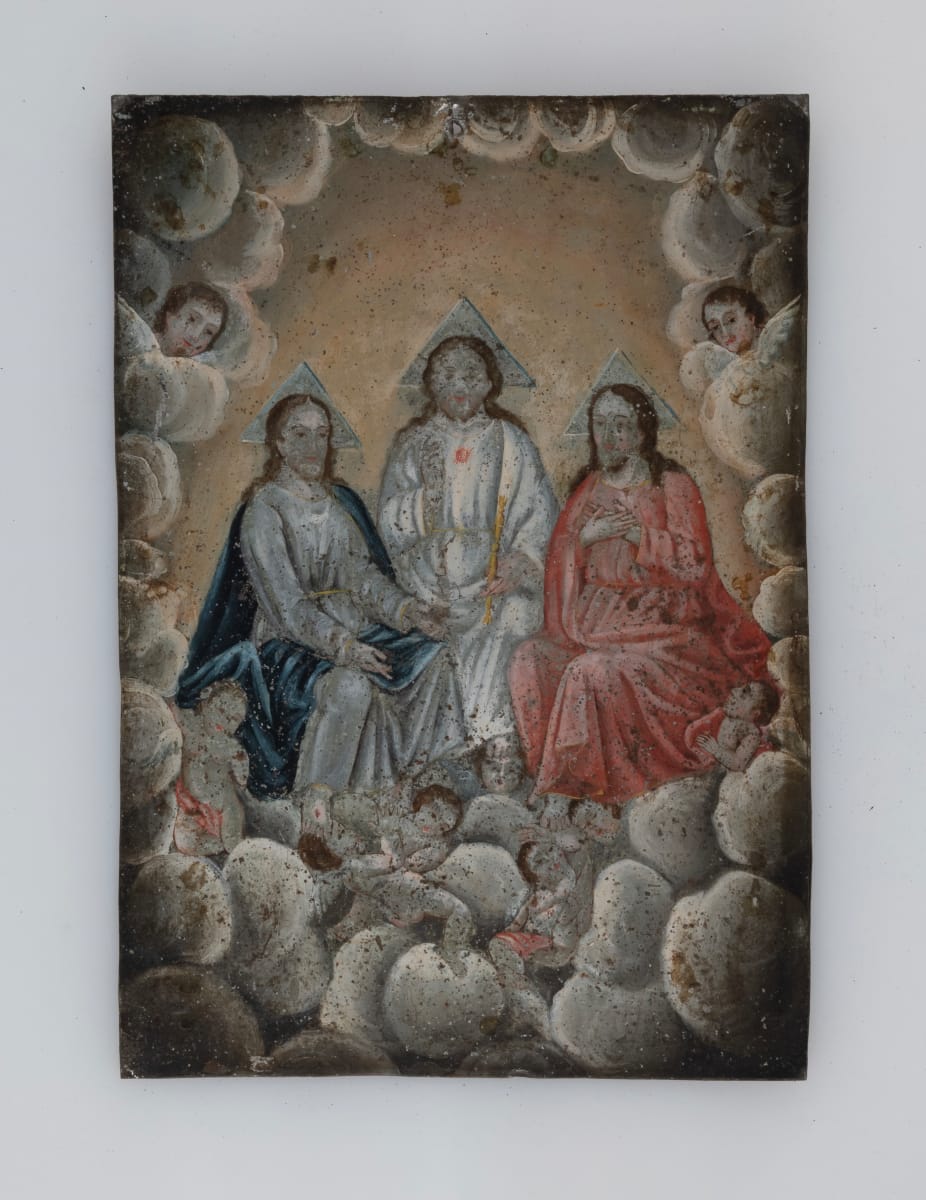 La Santísima Trinidad, Holy Trinity by Unknown 