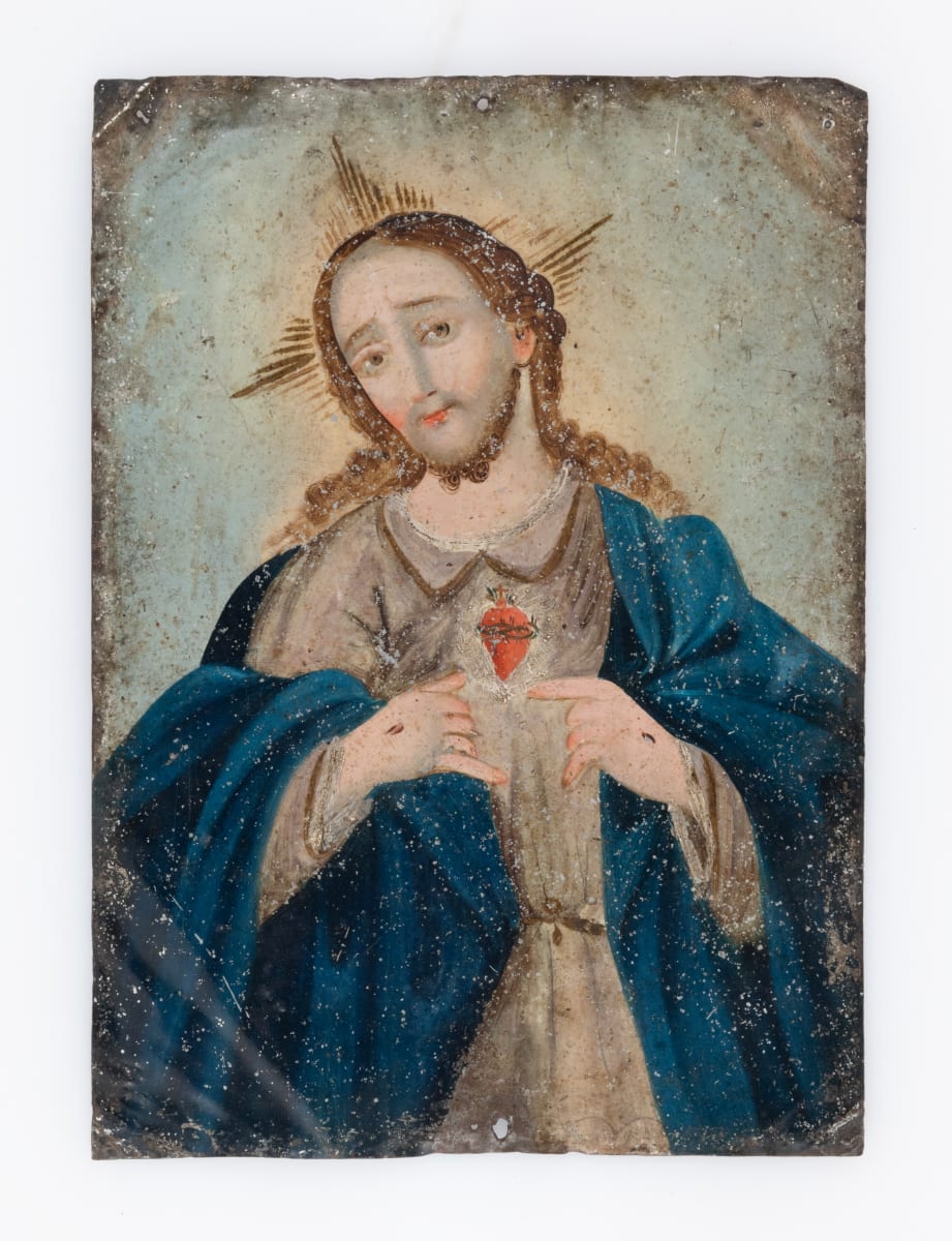 La Sagrada Corazon de Jesus, The Sacred Heart of Christ by Unknown 