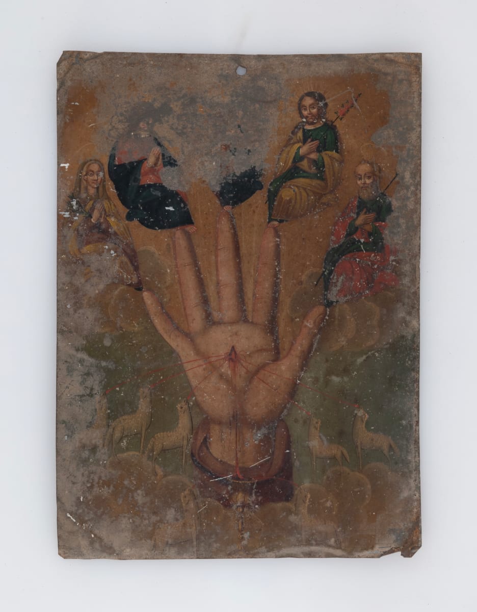 La Mano Ponderosa of Las Cinco Personas, The Powerful Hand by Unknown 