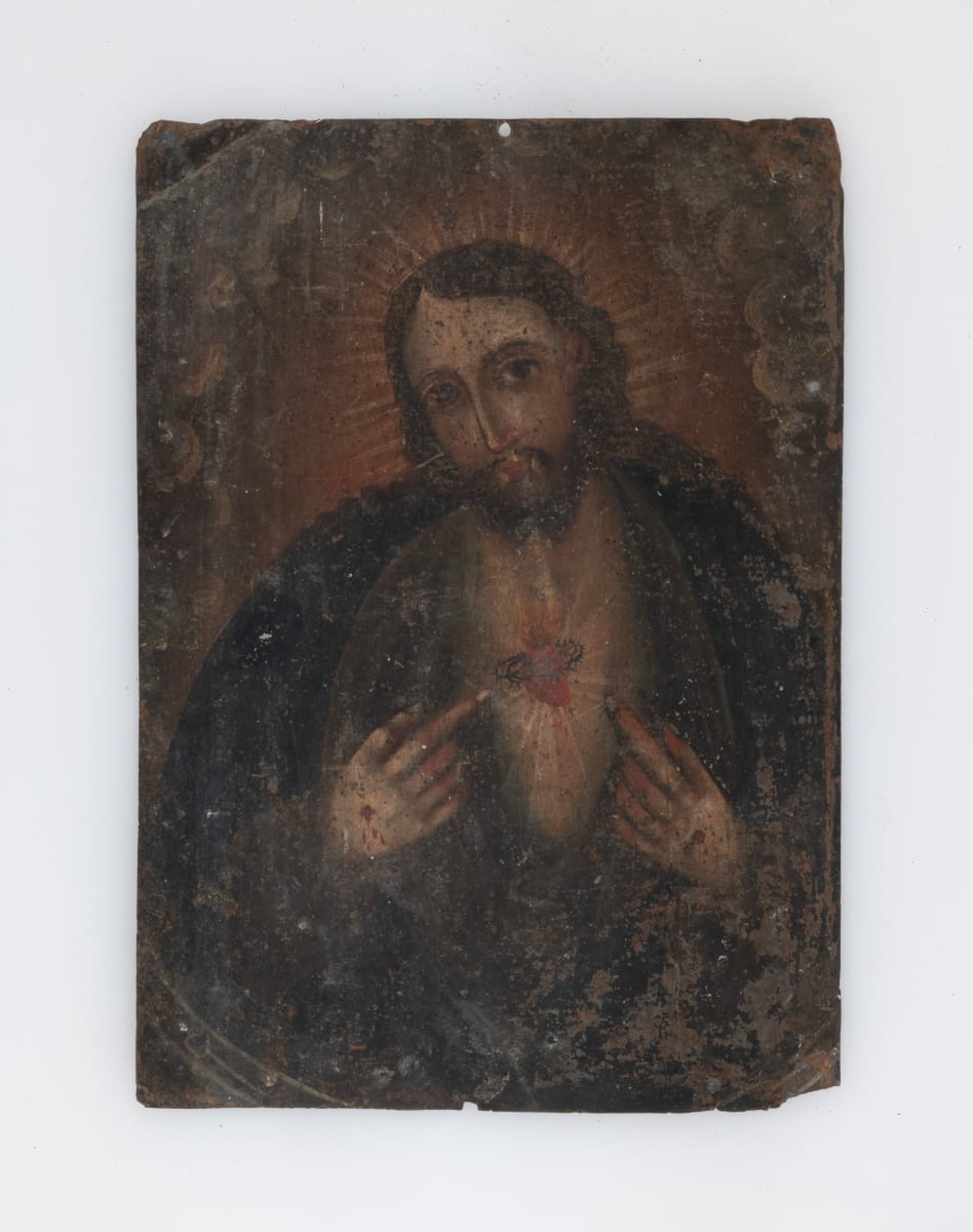 El Sagrado Corazón de Jesús, The Sacred Heart of Christ by Unknown 