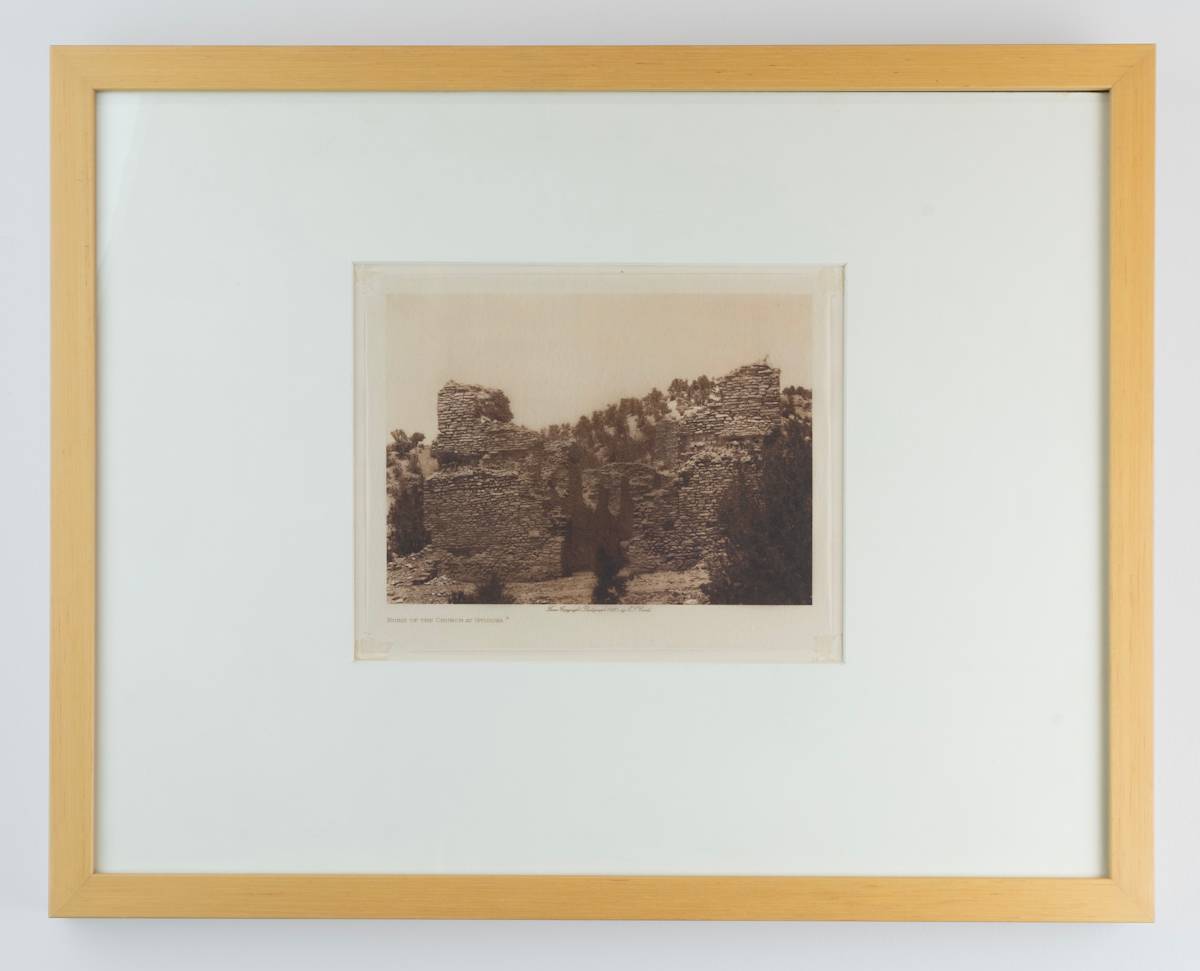 Ruins of the Church at Gyusiwa by Edward Sheriff Curtis 