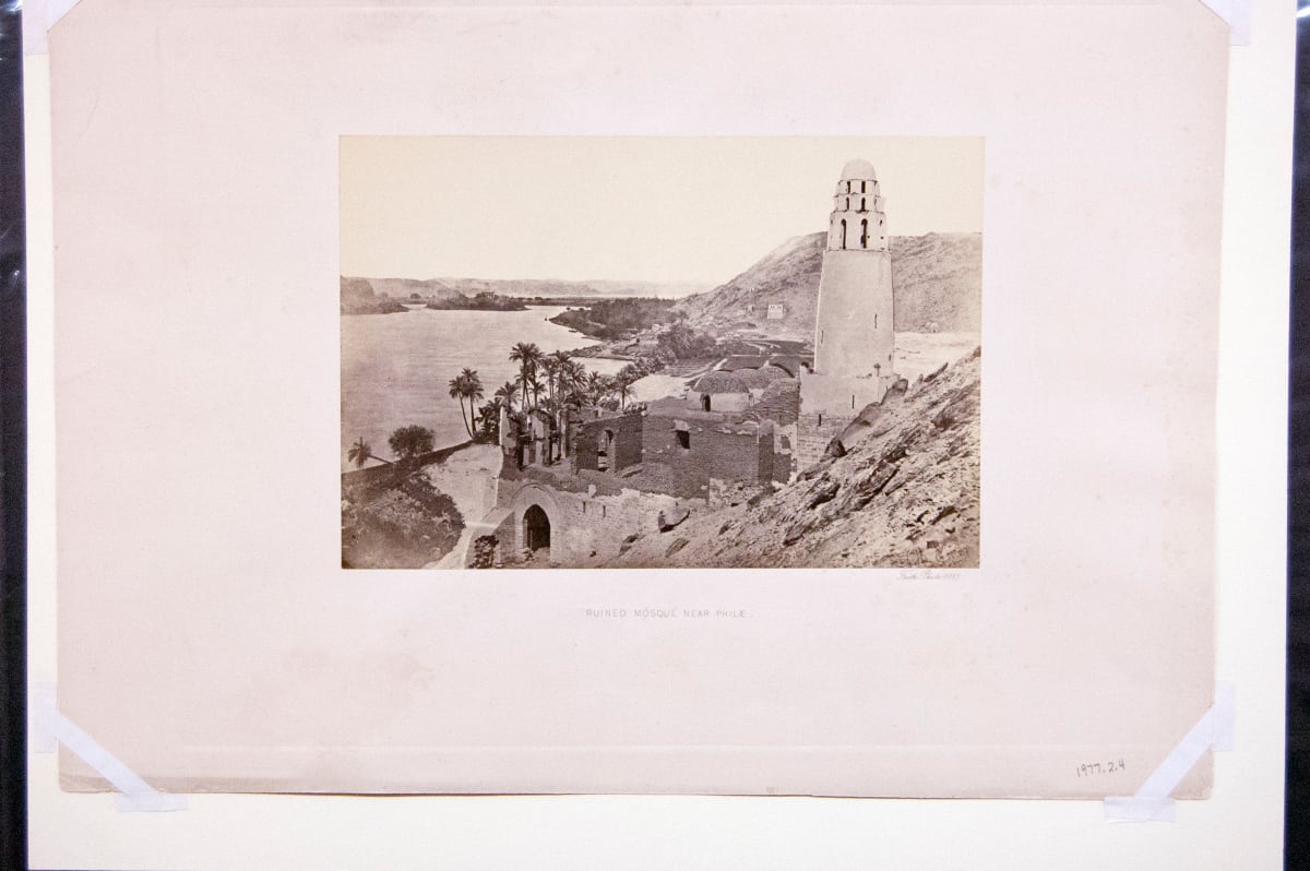 Ruined Mosque Near Philae by Francis Frith 