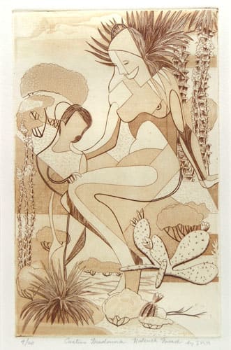 Cactus Madonna by Roderick Mead 