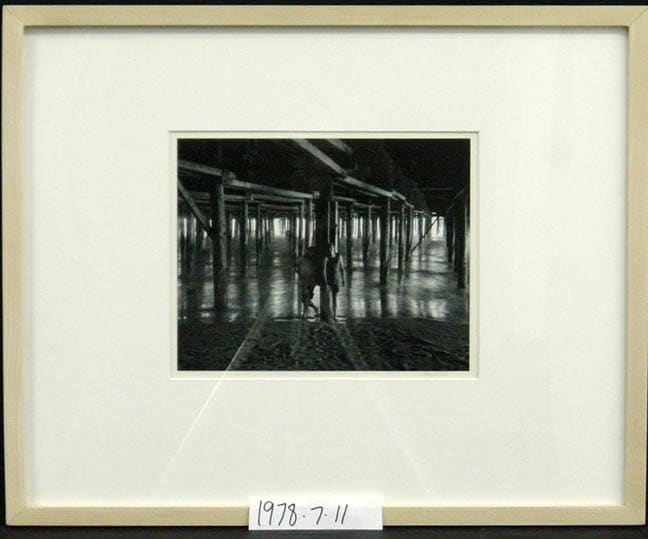 Couple Under Wharf by Roger Vail 