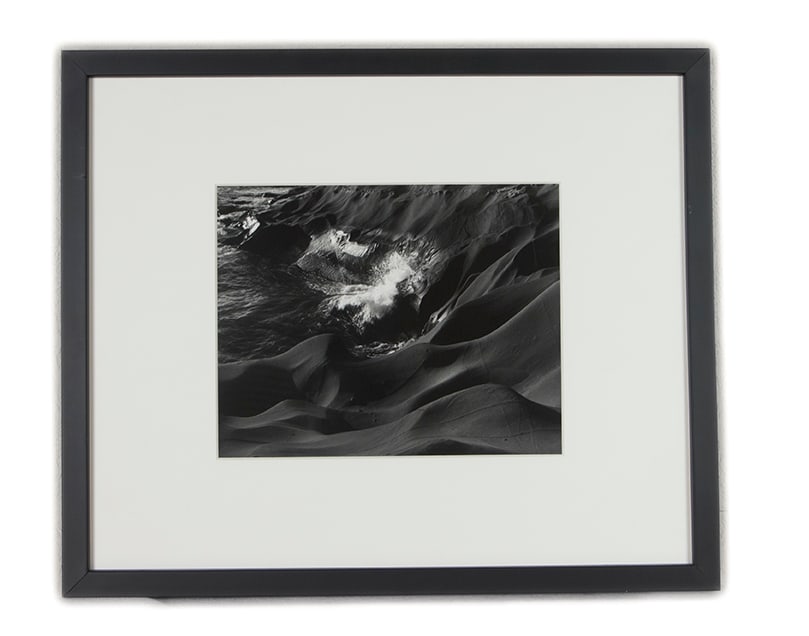 Surf and Eroded Rock, Cape Kiwanda, Oregon by Paul Caponigro 