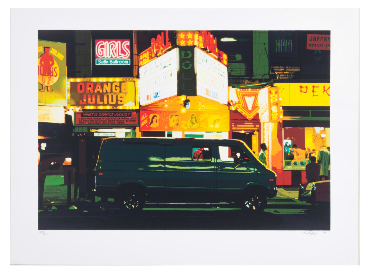 Night-Times Square by Noel Mahaffey 