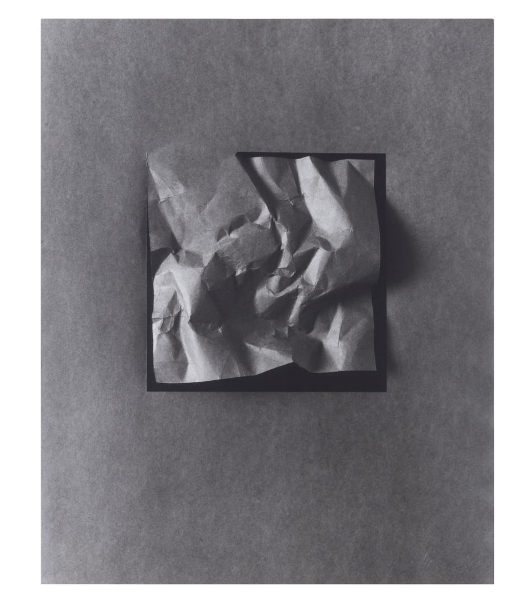 Untitled (Crumpled paper) by Jerry McMillan 