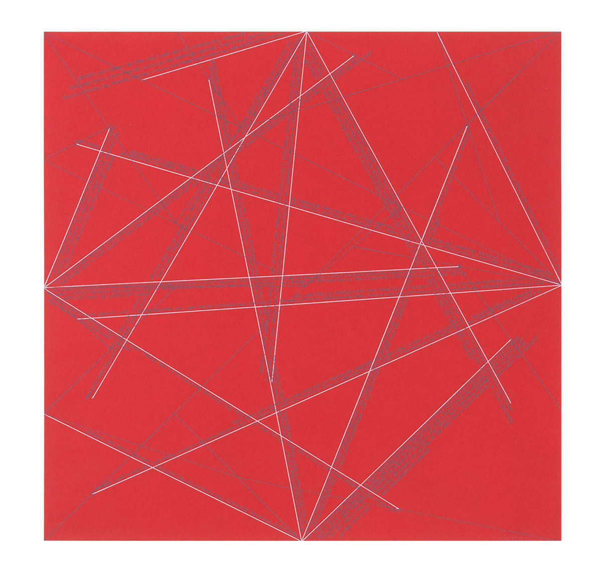 Lines to Specific Point, Plate #03 by Sol LeWitt 