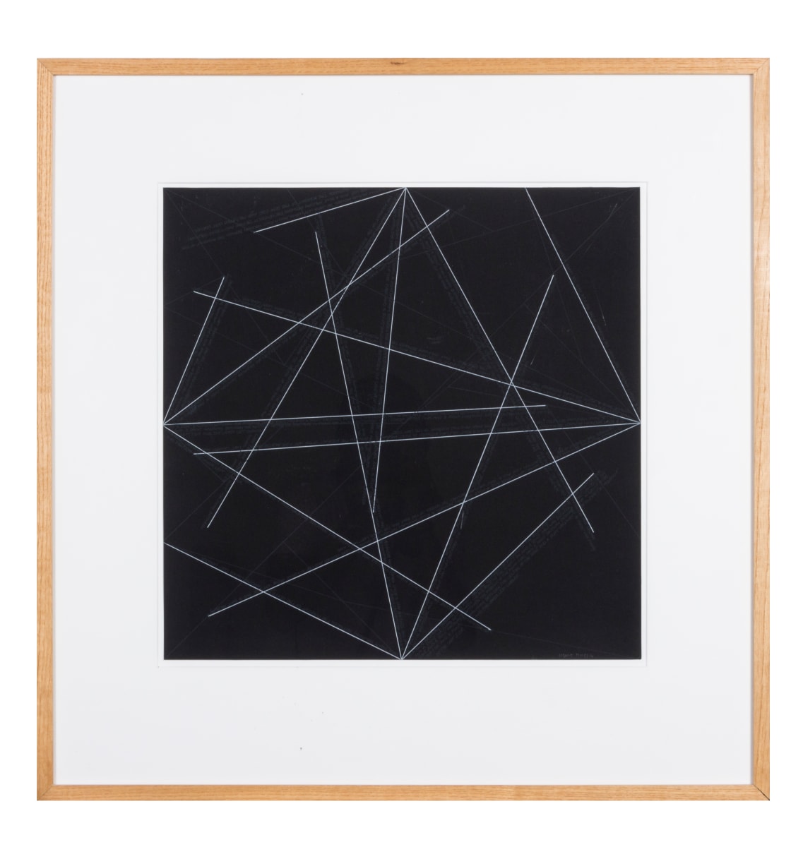 Lines to Specific Points, Plate #02 by Sol LeWitt 