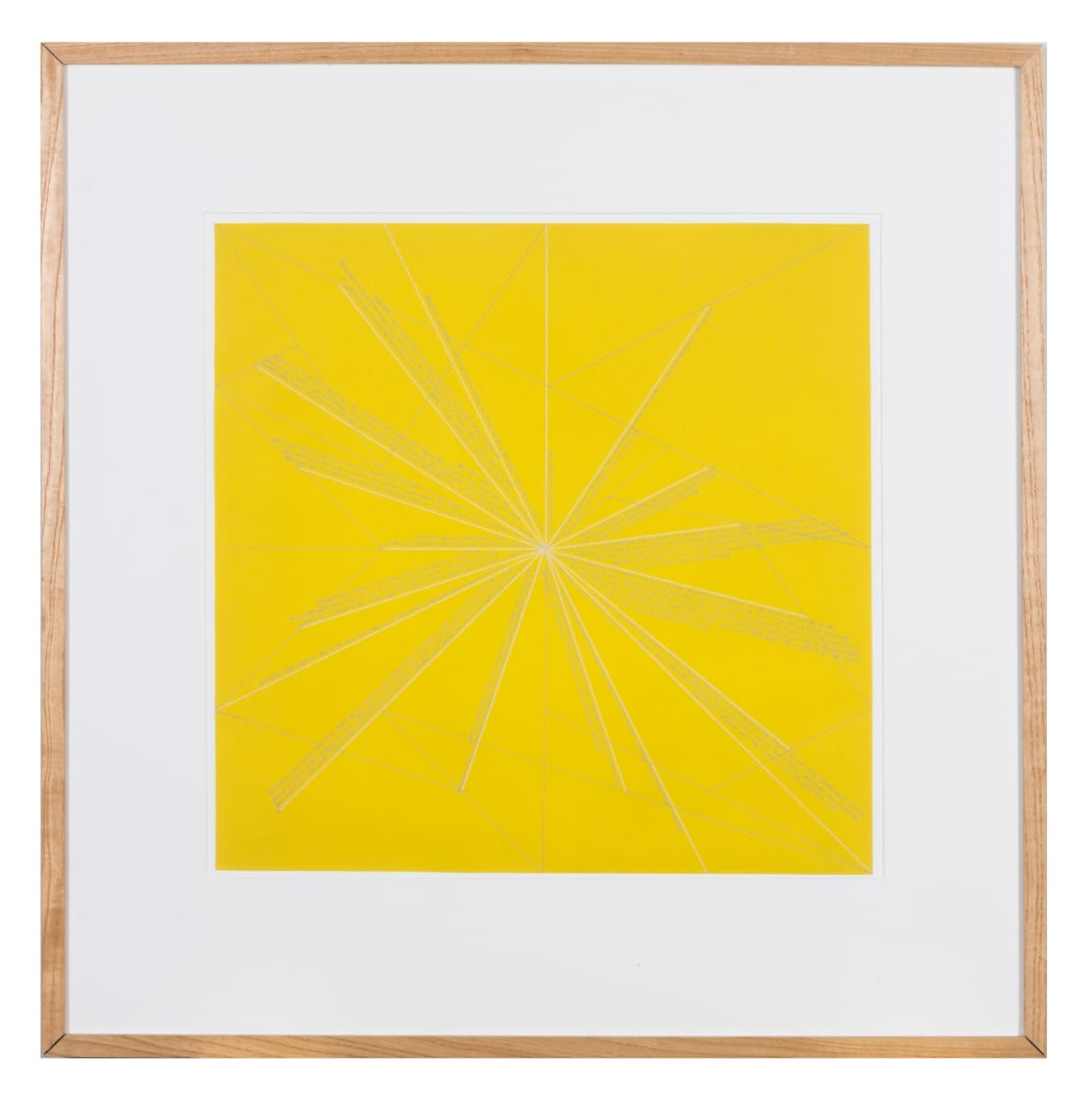 Lines to Specific Points, Plate #01 by Sol LeWitt 