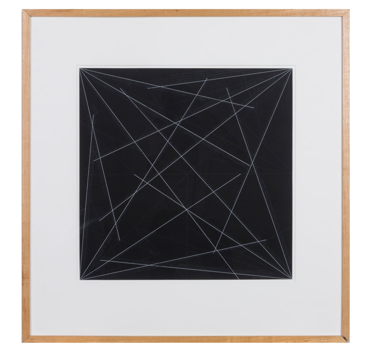 Lines to Specific Points, Plate #04 by Sol LeWitt 