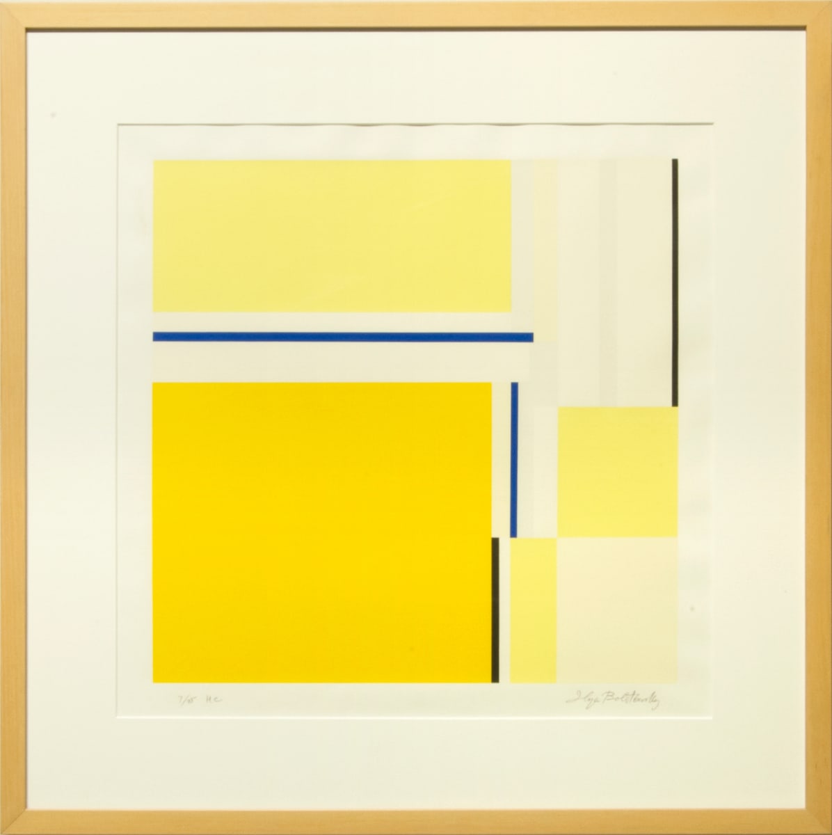 Untitled (Yellow Square) by Ilya Bolotowsky 