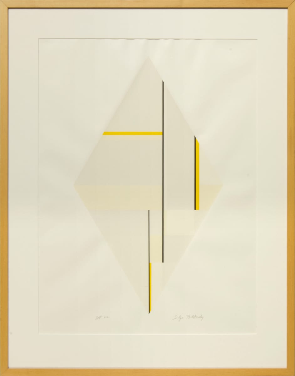 Untitled (yellow Diamond) by Ilya Bolotowsky 