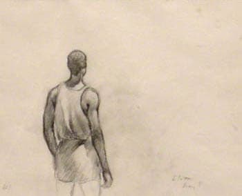 Study of Elston Jones by Michael Hurd 