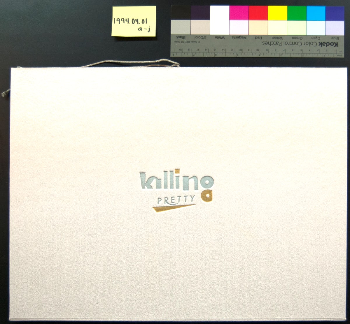 Killing Pretty (portfolio box) by Rick Valicenti 
