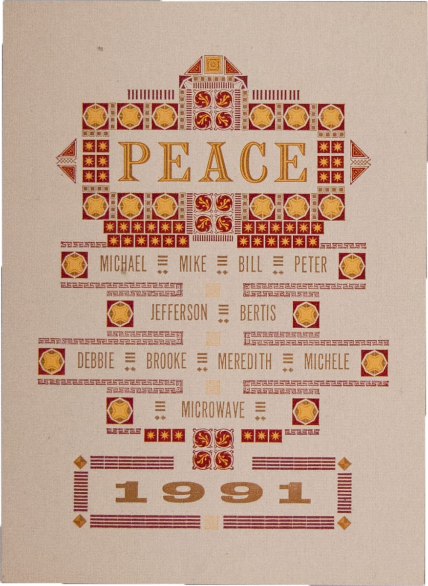 Peace Flyer by Bruce Licher 