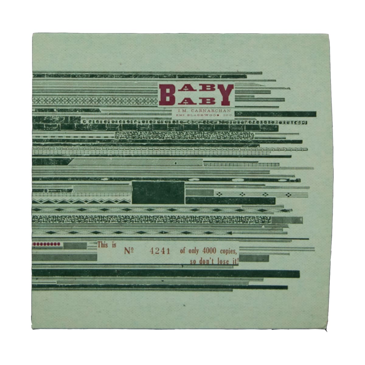R.E.M. Baby Baby by Bruce Licher 