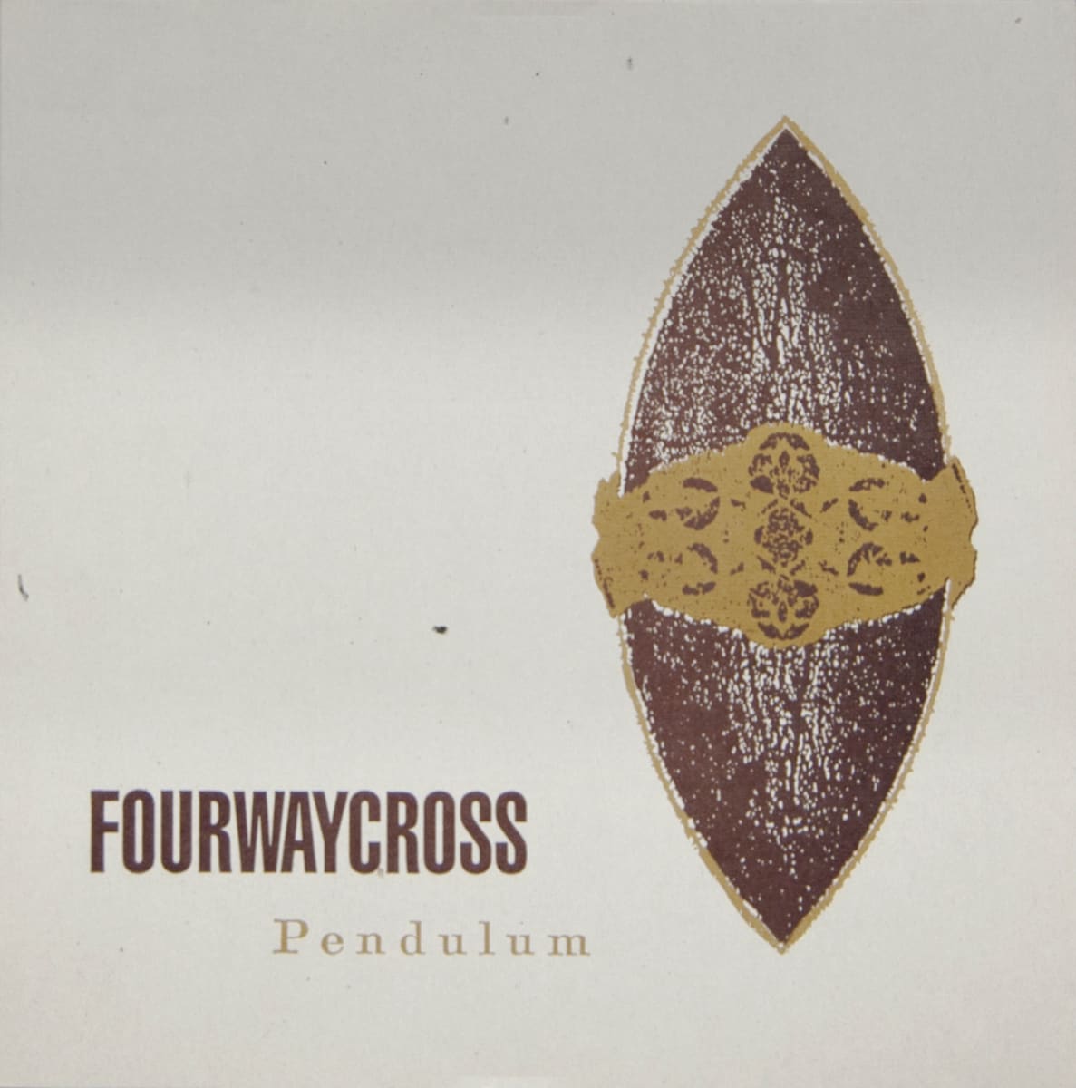 Four way cross - Pendulum record cover by Bruce Licher 