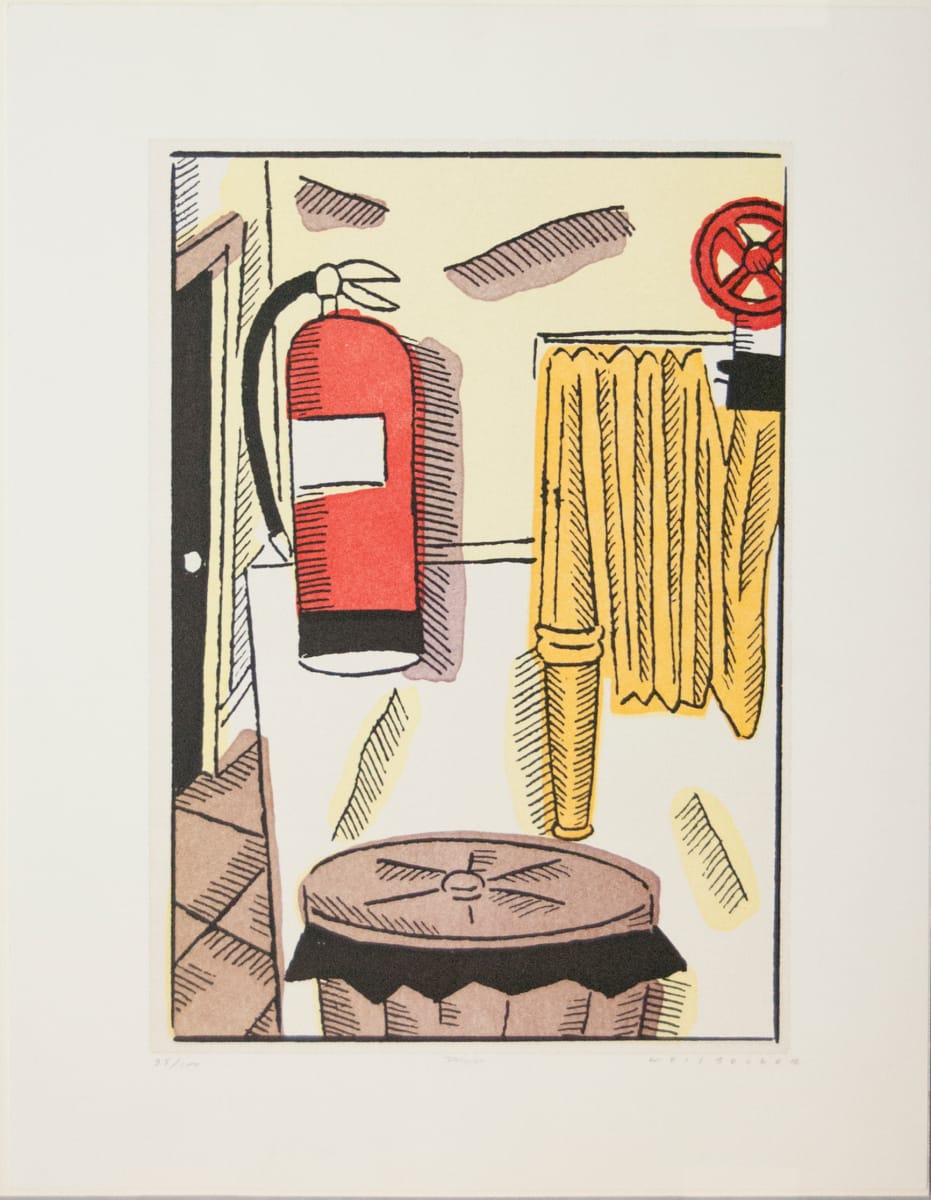 Untitled (fire extinguisher) by Weisbecker 
