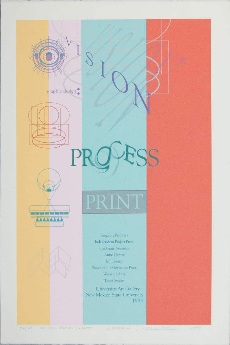 Vision, Process, Print by Louis Ocepek 