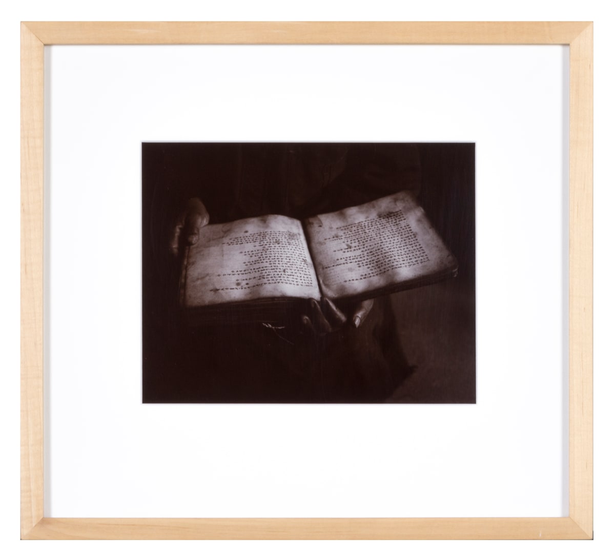 Sacred Text, Ethiopian Church, Jerusalem by Linda Connor 