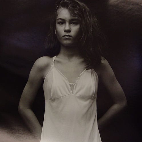 Girl/ White Slip by Carolyn DeMeritt 